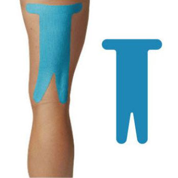 SpiderTech Hamstring Tape Precut Kinesiology Tape for Back of