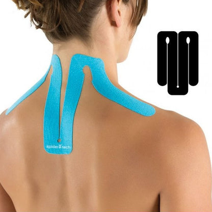 SpiderTech Precut Neck Tape-  Black