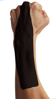 SpiderTech Precut Wrist Tape - Black