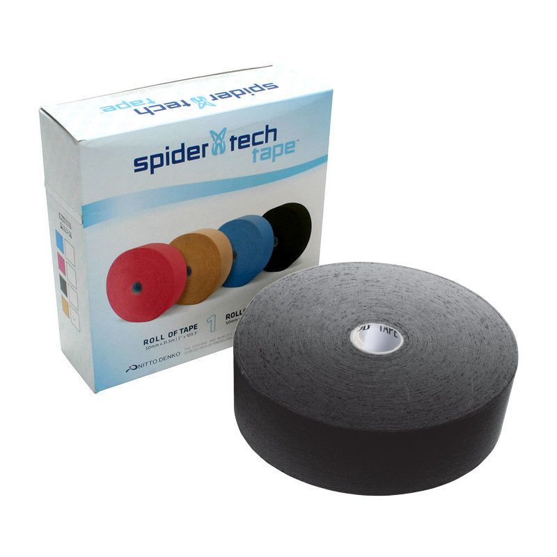 SpiderTech Tape Bulk Rolls - Black