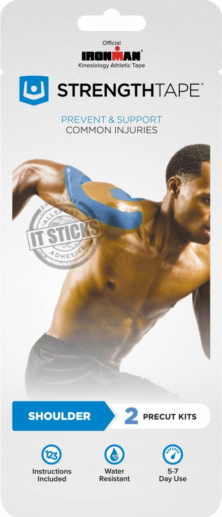 StrengthTape Kinesiology Taping Kit for Shoulder and Rotator Cuff