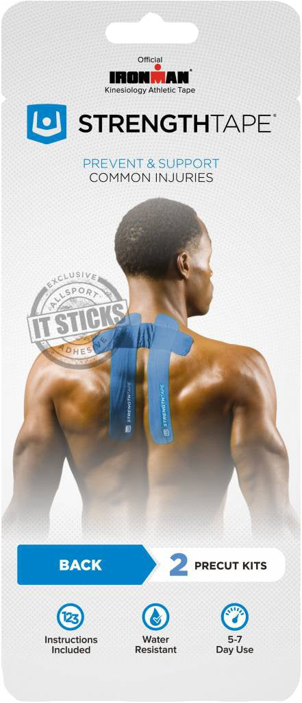 StrengthTape Precut Taping Kit for Back and Neck