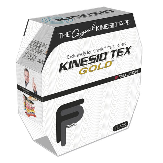 Kinesio Tex Gold FP Bulk Rolls - Black
