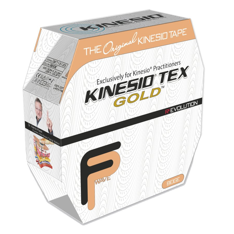 Kinesio Tape Gold FP Bulk Roll - Beige