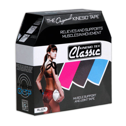 Kinesio Tex Classic Clinical Roll - Black