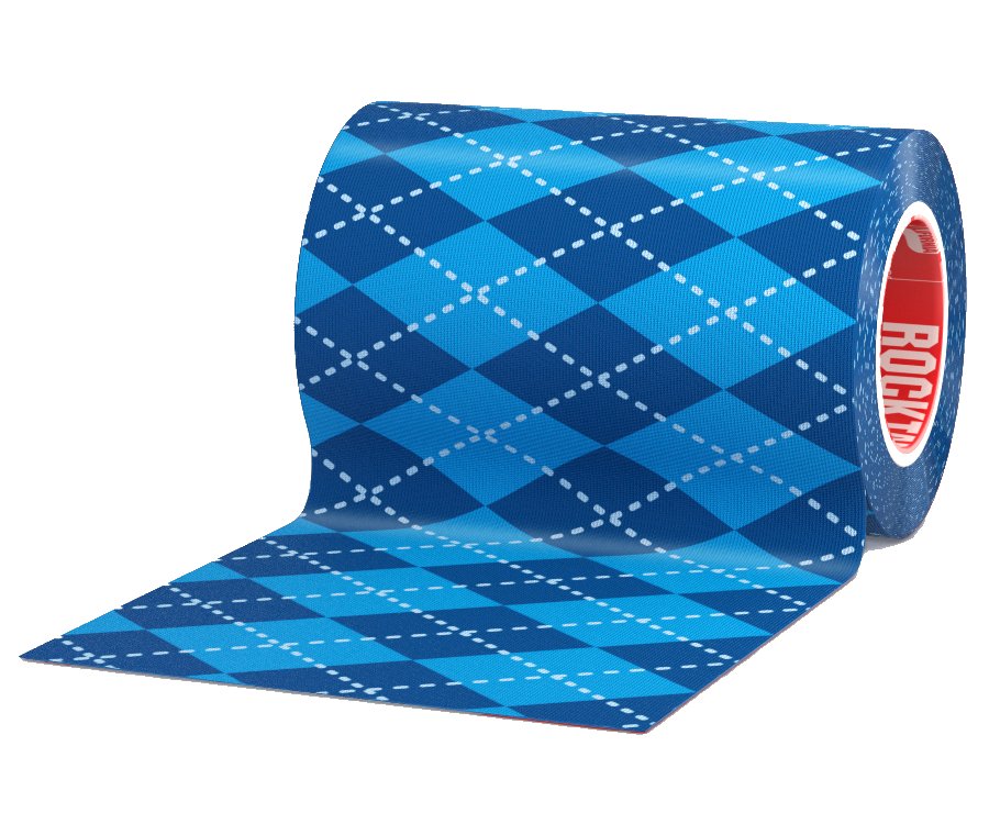 Rock Tape Mini Big Daddy Blue Argyle