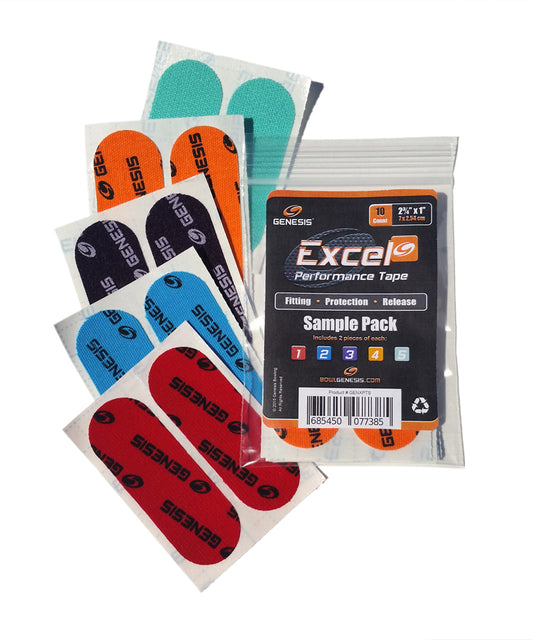 Genesis Excel Performance Tape Sample Pack